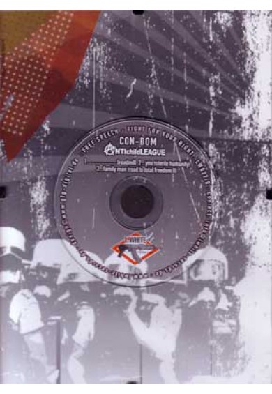 CON-DOM FEAT ANTICHILDLEAGUE "free speech" 3"cd